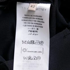 Stella McCartney Navy Blue Silk Straight Leg Pants M For Women -Stella McCartney Sales luxury women stella mccartney used clothes p629769 003