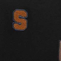 Stella McCartney Black Crepe Patch Detail Long Sleeve Top S For Women -Stella McCartney Sales luxury women stella mccartney used clothes p631610 006