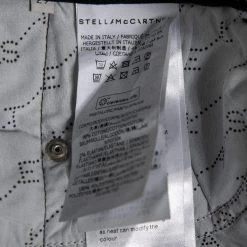 Stella McCartney Grey Denim Side Panel Logo Pants M For Women -Stella McCartney Sales luxury women stella mccartney used clothes p632698 003