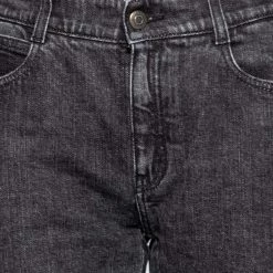 Stella McCartney Grey Denim Side Panel Logo Pants M For Women -Stella McCartney Sales luxury women stella mccartney used clothes p632698 006