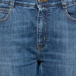 Stella McCartney Blue Denim Side Panel Logo Pants M For Women -Stella McCartney Sales luxury women stella mccartney used clothes p632721 006