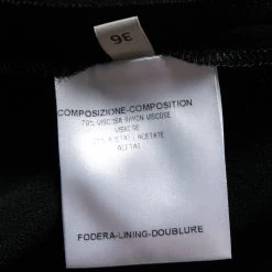 Stella McCartney Black And White Crepe Sleeveless Flared Hem Dress XS For Women 13 Stella McCartney Black And White Crepe Sleeveless Flared Hem Dress XS For Women -Stella McCartney Sales luxury women stella mccartney used clothes p634023 003