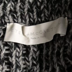 Stella McCartney Grey And Black Knit Sweater S For Women -Stella McCartney Sales luxury women stella mccartney used clothes p635123 002