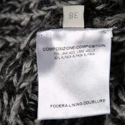 Stella McCartney Grey And Black Knit Sweater S For Women -Stella McCartney Sales luxury women stella mccartney used clothes p635123 003