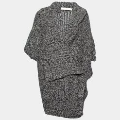Stella McCartney Grey And Black Knit Sweater S For Women
