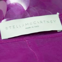 Stella McCartney Pink Organza Sequin Paillette Embellished Mini Skirt S For Women -Stella McCartney Sales luxury women stella mccartney used clothes p63537 0008