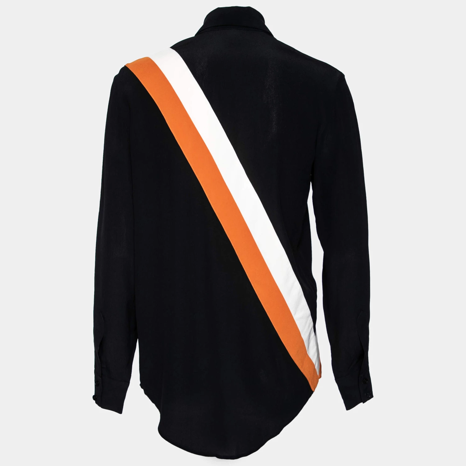 Stella McCartney Black Silk Odette Shirt S For Women 4 Stella McCartney Black Silk Odette Shirt S For Women - Image 2