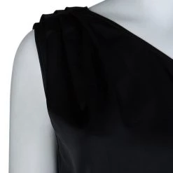 Stella McCartney Black One Shoulder Dress M For Women 18 Stella McCartney Black One Shoulder Dress M For Women -Stella McCartney Sales luxury women stella mccartney used clothes p63788 005