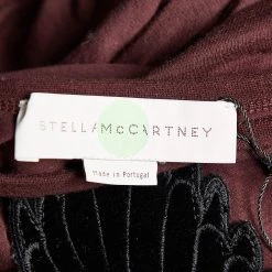 Stella McCartney Brown Cotton Eagle Embroidered Blouse M For Women -Stella McCartney Sales luxury women stella mccartney used clothes p639395 003