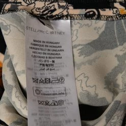 Stella McCartney Multicolor Printed Crepe Rib Knit Trimmed Joey Trousers L For Women -Stella McCartney Sales luxury women stella mccartney used clothes p645555 003