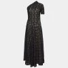 Stella McCartney Black Lace One Shoulder Maxi Dress S For Women -Stella McCartney Sales luxury women stella mccartney used clothes p653001 006