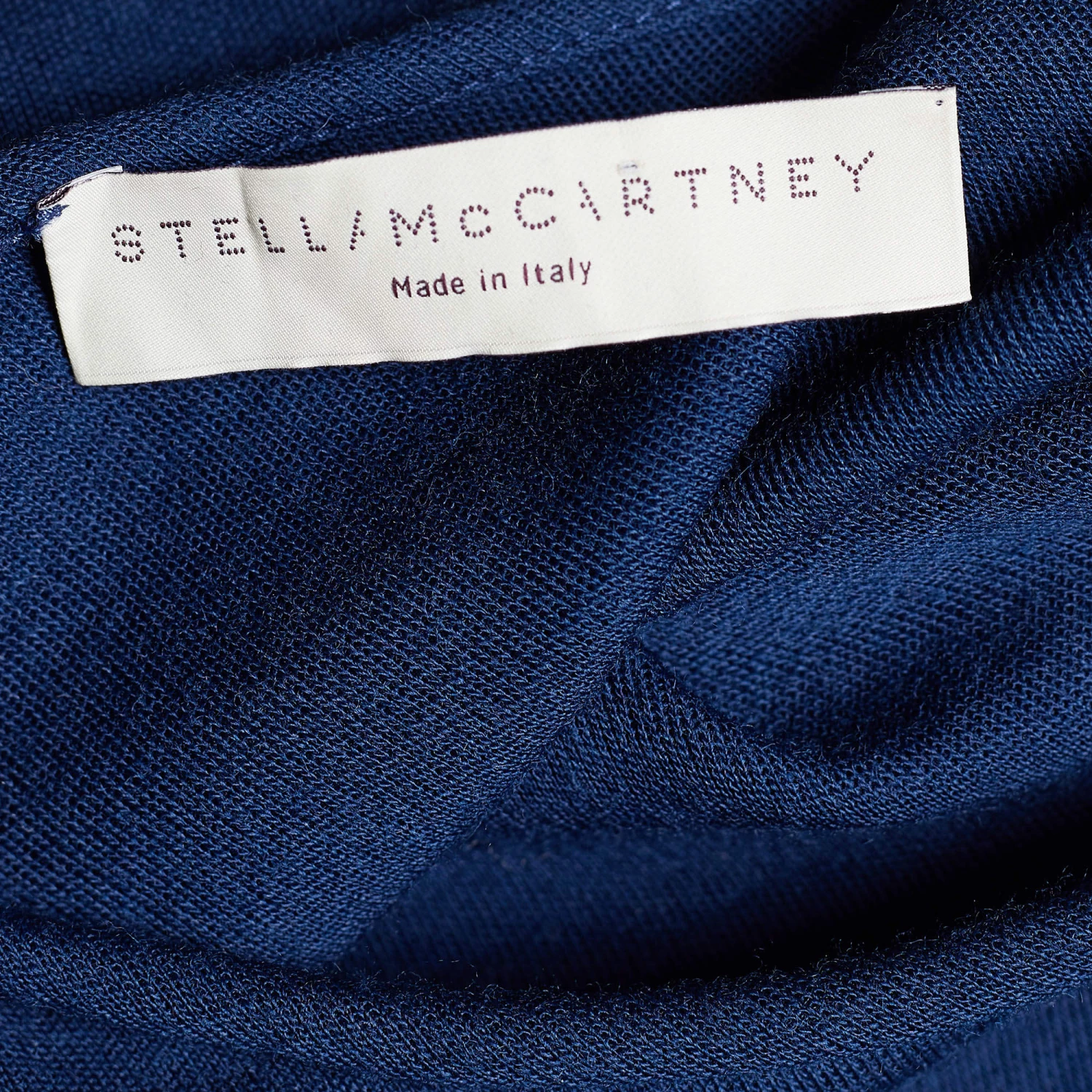 Stella McCartney Navy Blue Epaulette Detail Sleeveless Top XS For Women 6 Stella McCartney Navy Blue Epaulette Detail Sleeveless Top XS For Women - Image 4