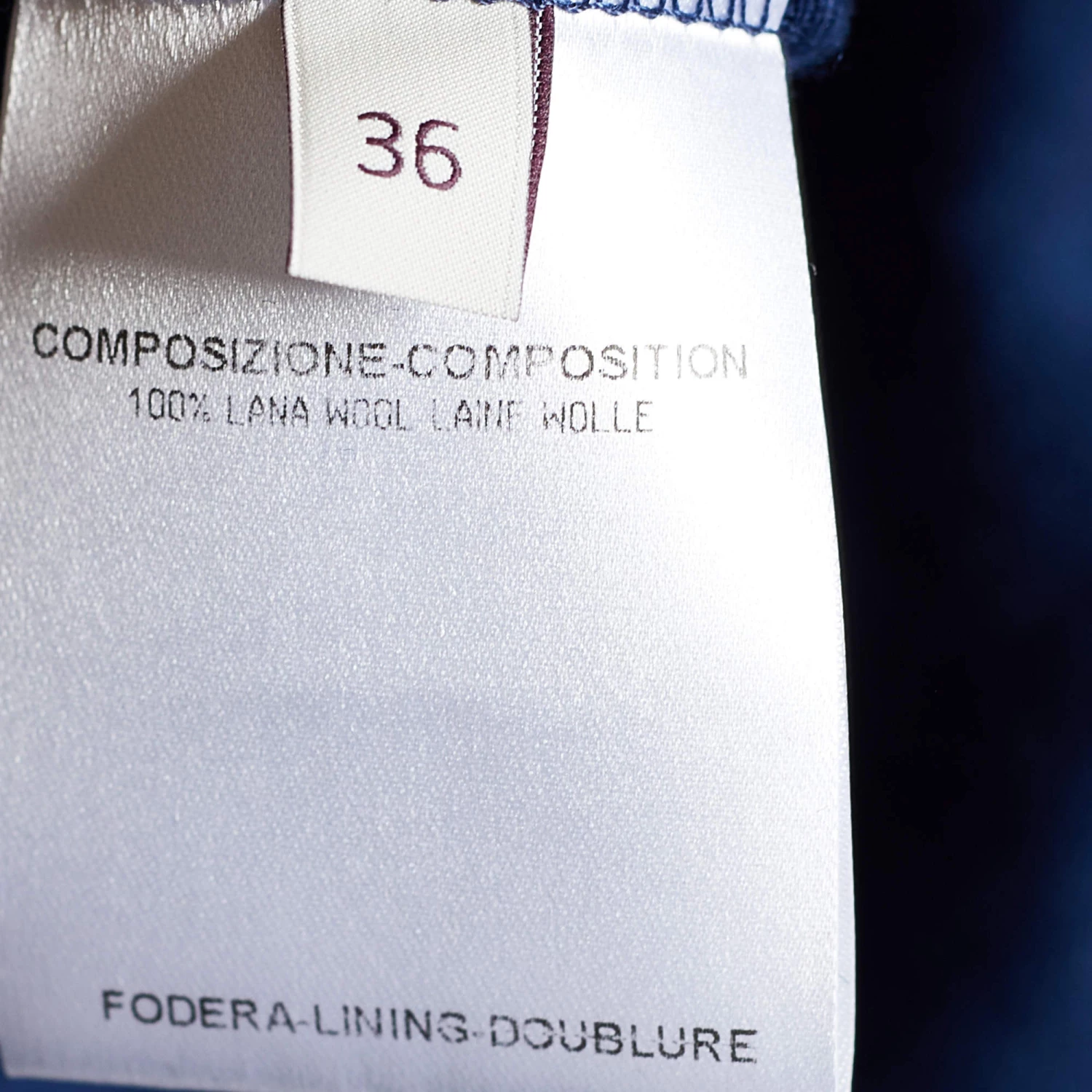 Stella McCartney Navy Blue Epaulette Detail Sleeveless Top XS For Women 7 Stella McCartney Navy Blue Epaulette Detail Sleeveless Top XS For Women - Image 5