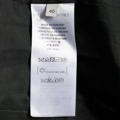 Stella McCartney Brown & Black Striped Wool Double Breasted Coat S For Women 12 Stella McCartney Brown & Black Striped Wool Double Breasted Coat S For Women -Stella McCartney Sales luxury women stella mccartney used clothes p653922 001