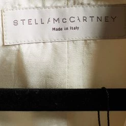 Stella McCartney Cream Wool Single Breasted Blazer M For Women -Stella McCartney Sales luxury women stella mccartney used clothes p654323 004