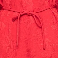 Stella McCartney Red Brocade Delia Belted Dress M For Women -Stella McCartney Sales luxury women stella mccartney used clothes p656469 006