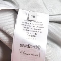 Stella McCartney Light Blue Linen Single Breasted Blazer S For Women -Stella McCartney Sales luxury women stella mccartney used clothes p659175 008