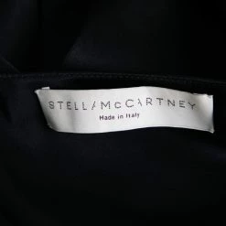 Stella McCartney Black Silk Ruffle Front Sleeveless Top M For Women -Stella McCartney Sales luxury women stella mccartney used clothes p669483 003