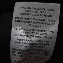 Stella McCartney Black Wool Fringe Trim Pockets Long Coat L For Women -Stella McCartney Sales luxury women stella mccartney used clothes p670008 002