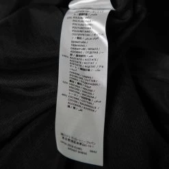 Stella McCartney Black Wool Fringe Trim Pockets Long Coat L For Women -Stella McCartney Sales luxury women stella mccartney used clothes p670008 004