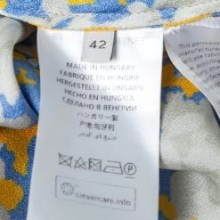 Stella McCartney Multicolor Printed Silk Sleeveless Blouse M For Women -Stella McCartney Sales luxury women stella mccartney used clothes p674793 003