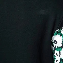 Stella McCartney Black Floral Print & Embroidered Top S For Women -Stella McCartney Sales luxury women stella mccartney used clothes p682545 002