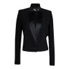 Stella McCartney Black Satin Lapel Detail Blazer M For Women -Stella McCartney Sales luxury women stella mccartney used clothes p68702 0001