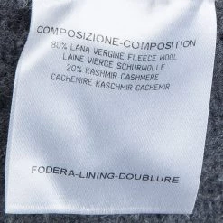 Stella McCartney Grey Wool Zip Detail Crew Neck Sweater M For Women -Stella McCartney Sales luxury women stella mccartney used clothes p68912 0008