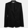 Stella McCartney Black Wool Single-Breasted Blazer M For Women -Stella McCartney Sales luxury women stella mccartney used clothes p691409 001