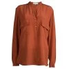 Stella McCartney Brick Orange Long Sleeve Silk Blouse L For Women -Stella McCartney Sales luxury women stella mccartney used clothes p79509 001