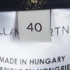 Stella McCartney Black Gold Dot Maxi Dress S For Women -Stella McCartney Sales luxury women stella mccartney used clothes p80244 006