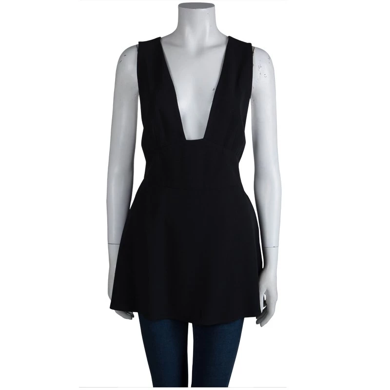 Stella McCartney Cross Back Black Top M For Women 4 Stella McCartney Cross Back Black Top M For Women - Image 2
