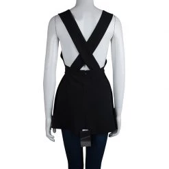 Stella McCartney Cross Back Black Top M For Women 11 Stella McCartney Cross Back Black Top M For Women -Stella McCartney Sales luxury women stella mccartney used clothes p81745 0003