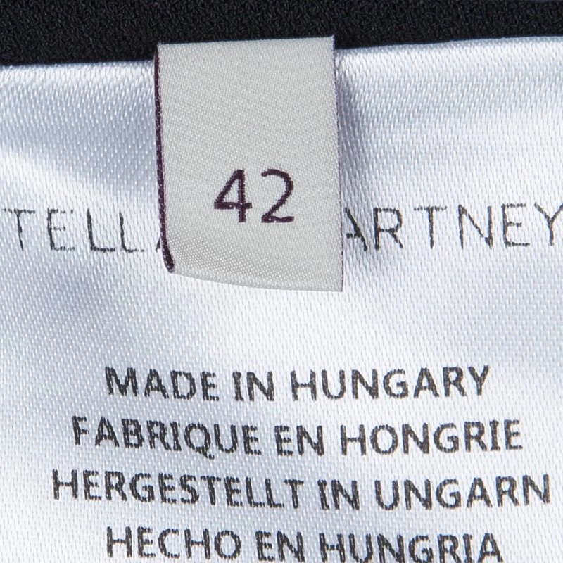 Stella McCartney Cross Back Black Top M For Women 8 Stella McCartney Cross Back Black Top M For Women - Image 6