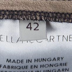 Stella McCartney Navy Blue Metallic Clip Dot Long Sleeve Jumpsuit M For Women -Stella McCartney Sales luxury women stella mccartney used clothes p84447 005