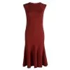 Stella Mccartney Red Knit Paneled Sleeveless Dress M For Women -Stella McCartney Sales luxury women stella mccartney used clothes p86376 001
