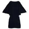 Stella McCartney Black Butterfly Sleeve Dress M For Women