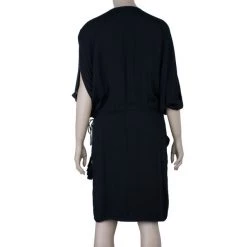 Stella McCartney Black Butterfly Sleeve Dress M For Women -Stella McCartney Sales luxury women stella mccartney used clothes p9282 003