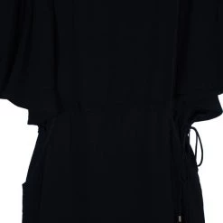Stella McCartney Black Butterfly Sleeve Dress M For Women -Stella McCartney Sales luxury women stella mccartney used clothes p9282 006