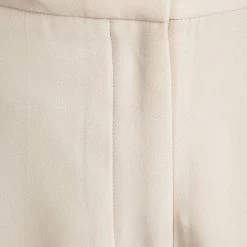 Stella McCartney Beige Satin Side Panel Detail Tailored Trousers M For Women -Stella McCartney Sales luxury women stella mccartney used clothes p93423 0004