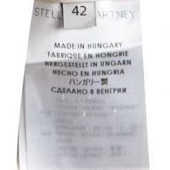 Stella McCartney Beige Satin Side Panel Detail Tailored Trousers M For Women -Stella McCartney Sales luxury women stella mccartney used clothes p93423 0006