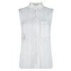 Stella McCartney White Cotton Sleeveless Shirt XS For Women -Stella McCartney Sales luxury women stella mccartney used clothes p95600 001