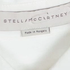 Stella McCartney White Cotton Sleeveless Shirt XS For Women -Stella McCartney Sales luxury women stella mccartney used clothes p95600 005
