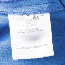 Stella McCartney Blue Short Sleeve Sheath Dress XS For Women -Stella McCartney Sales luxury women stella mccartney used clothes p99059 0006