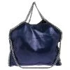 Stella McCartney Blue Faux Python Small Falabella Tote For Women -Stella McCartney Sales luxury women stella mccartney used handbags p100873 0001