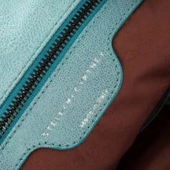 Stella McCartney Powdered Blue Faux Leather Falabella Tote For Women -Stella McCartney Sales luxury women stella mccartney used handbags p101082 008