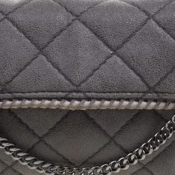 Stella McCartney Grey Faux Leather Falabella Crossbody Bag For Women 17 Stella McCartney Grey Faux Leather Falabella Crossbody Bag For Women -Stella McCartney Sales luxury women stella mccartney used handbags p103281 005