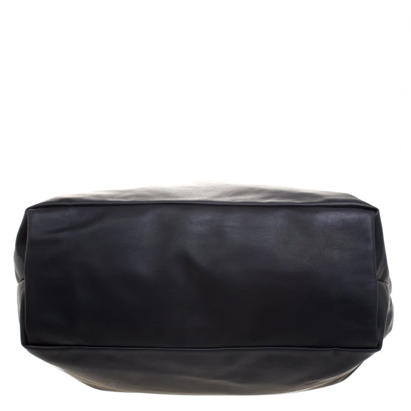 Stella McCartney Black Leather Shopper Tote For Women 8 Stella McCartney Black Leather Shopper Tote For Women - Image 6