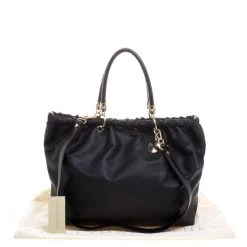 Stella McCartney Black Leather Shopper Tote For Women 23 Stella McCartney Black Leather Shopper Tote For Women -Stella McCartney Sales luxury women stella mccartney used handbags p106813 009