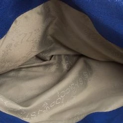 Stella McCartney Blue Faux Leather Falabella Foldover Clutch For Women -Stella McCartney Sales luxury women stella mccartney used handbags p107134 007